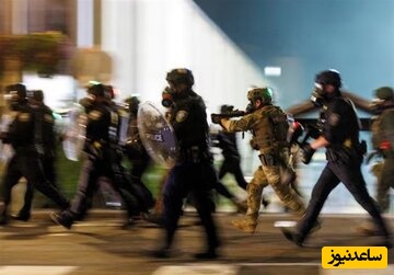 (ویدیو)‌ ارتش آمریکا در راه پورتلند/ دستور ترامپ به وزیر جنگ برای استفاده از کل قوا!