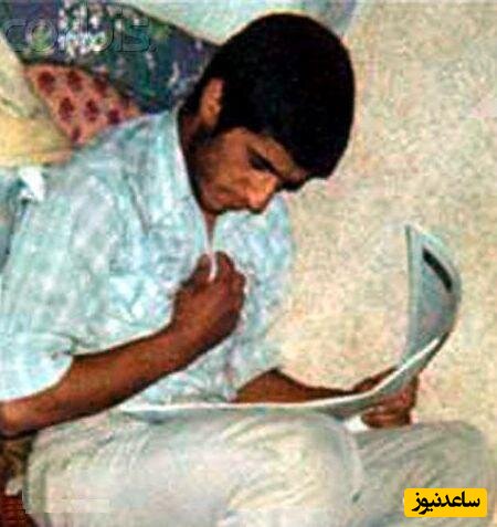 احمدی نژاد در جوانی