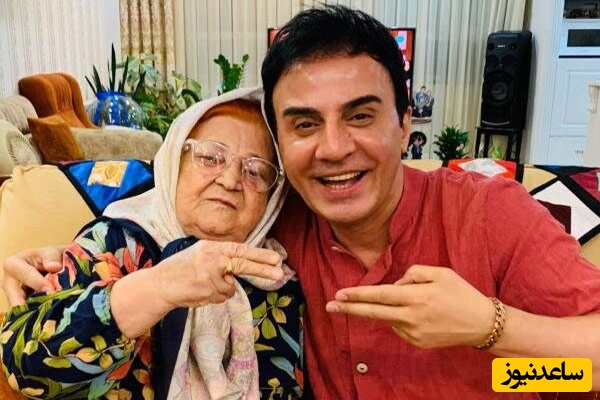 عمو پورنگ خادم امام رضا «ع» شد + فیلم احساسی