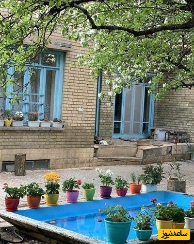 خلاقیت خنده دار یک ایرانی برای جا شدن ماشین در حیاط کوچک خانه اش + عکس/مغز اینو باید تو موزه نگه داشت...