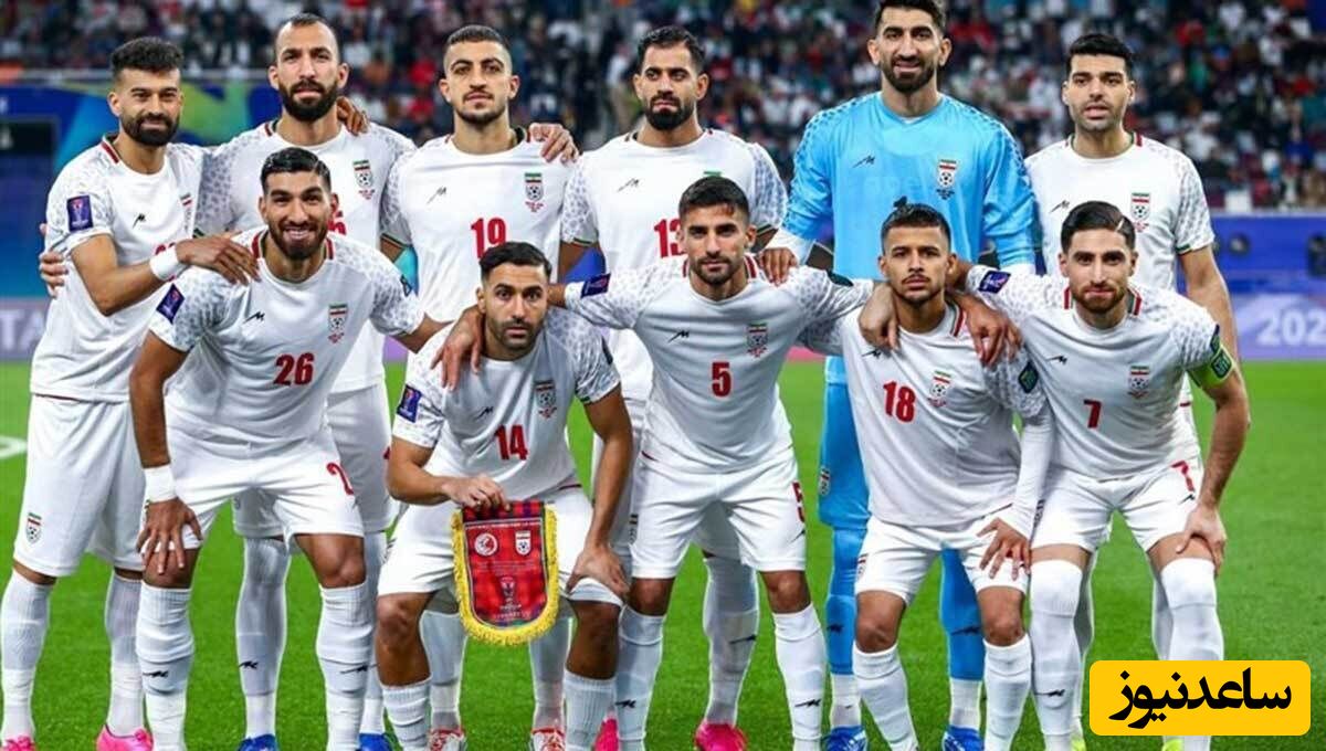 بازیکنان تیم ملی ایران