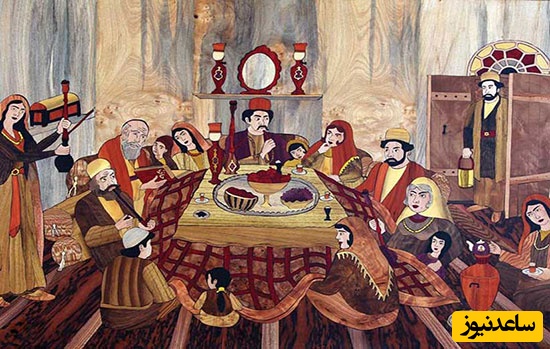 (ویدیو) گرمای یک کرسی در گذر 100 سال شب یلدا / از خانه‌های کاهگلیِ 1300 تا آپارتمان‌های امروز🍉 ✨