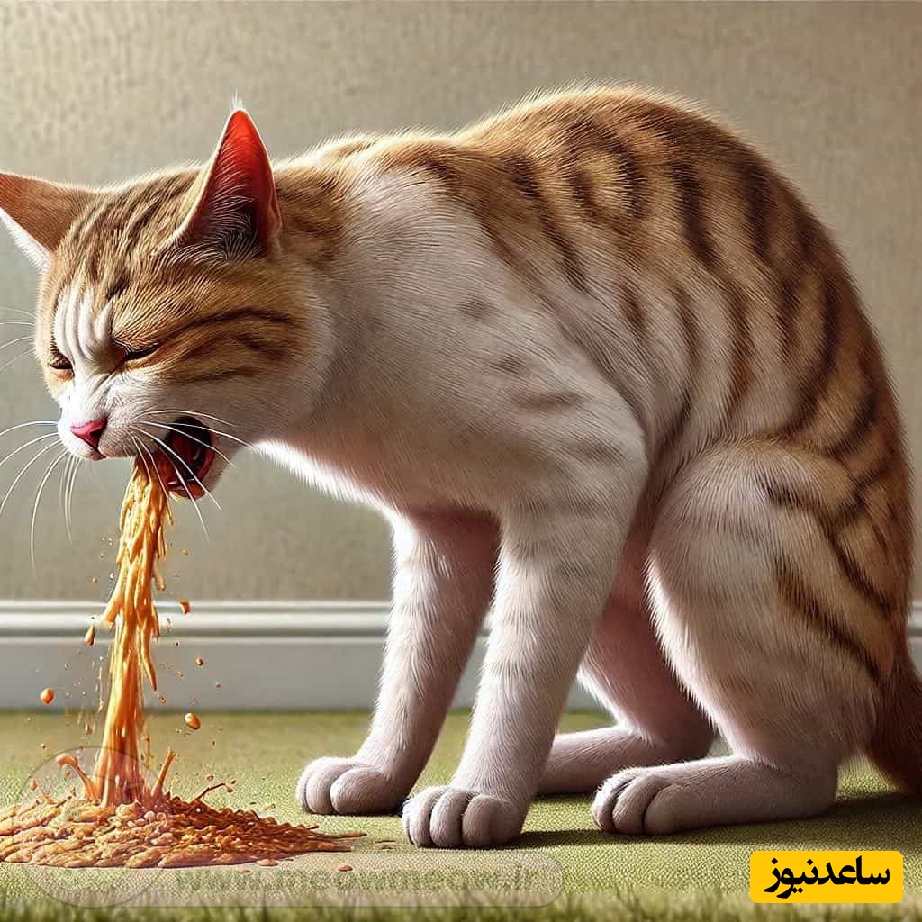 علت استفراغ حیوان خانگی و بررسی انواع  درمان خانگی آن/ اینجا یاد میگیری چطوری توی خونه گربه ت رو از مرگ نجات بدی