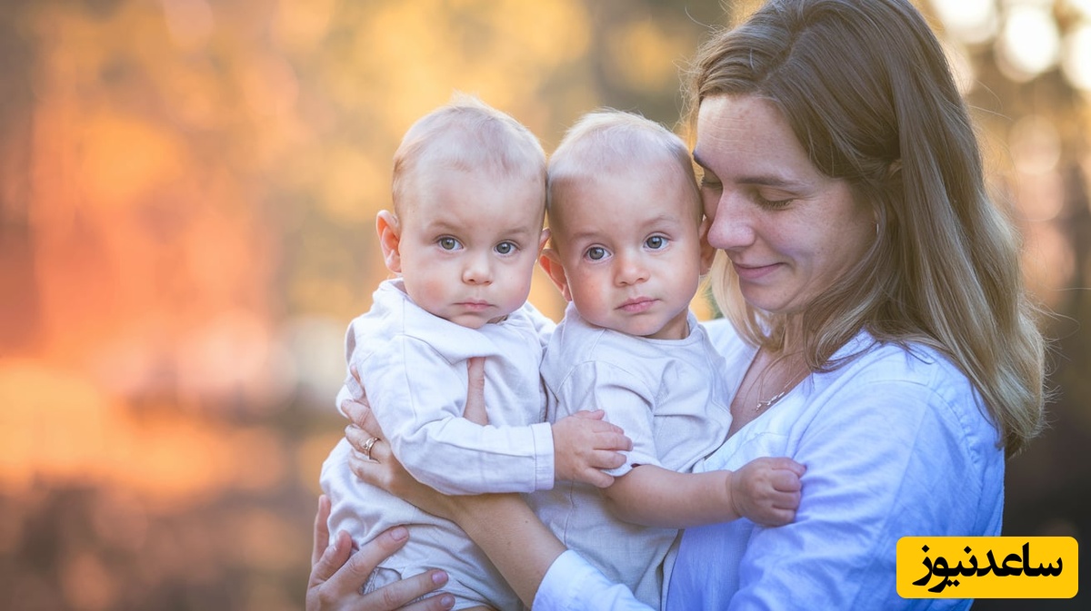 این شما و این خلاقیت مادر باهوش در تشخیص کودک 2 قلویش از همدیگه که شباهت باورنکردنی‌شون مامان خانم رو کلافه کرده بود +عکس/ ولی خدایی چه ایده‌ایی😂