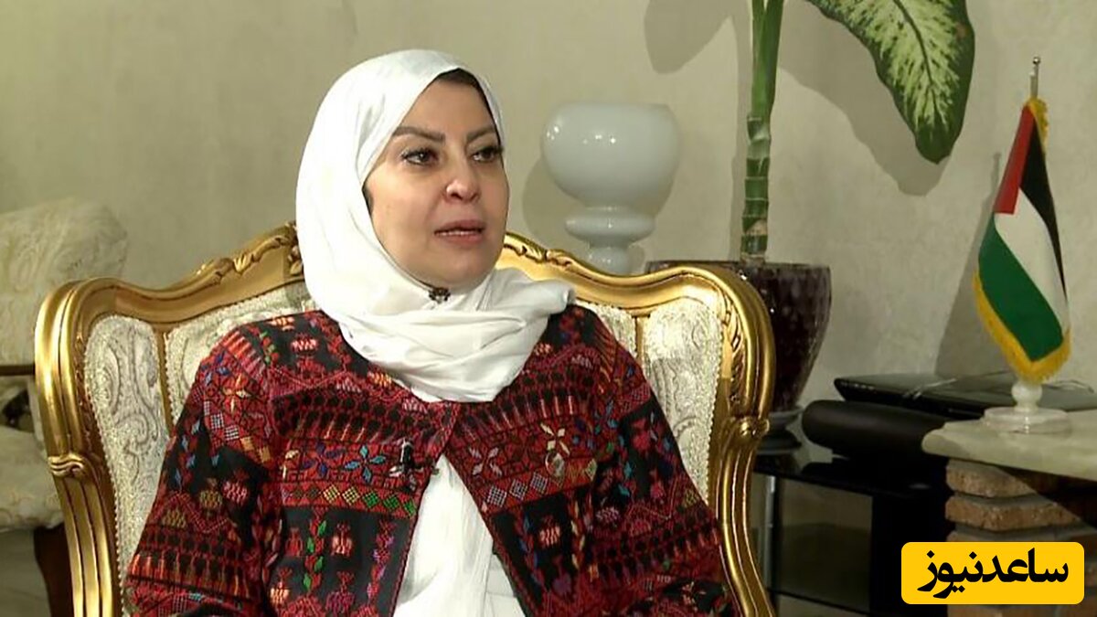 (عکس) ناخن های کاشت و لاک ژل های خانم سفیر فلسطین با چادر در ایران جنجالی شد