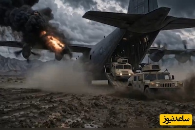 اولین ویدیو از شیوه شکست عملیات آمریکا در جنوب اصفهان بازدید میلیونی گرفت!