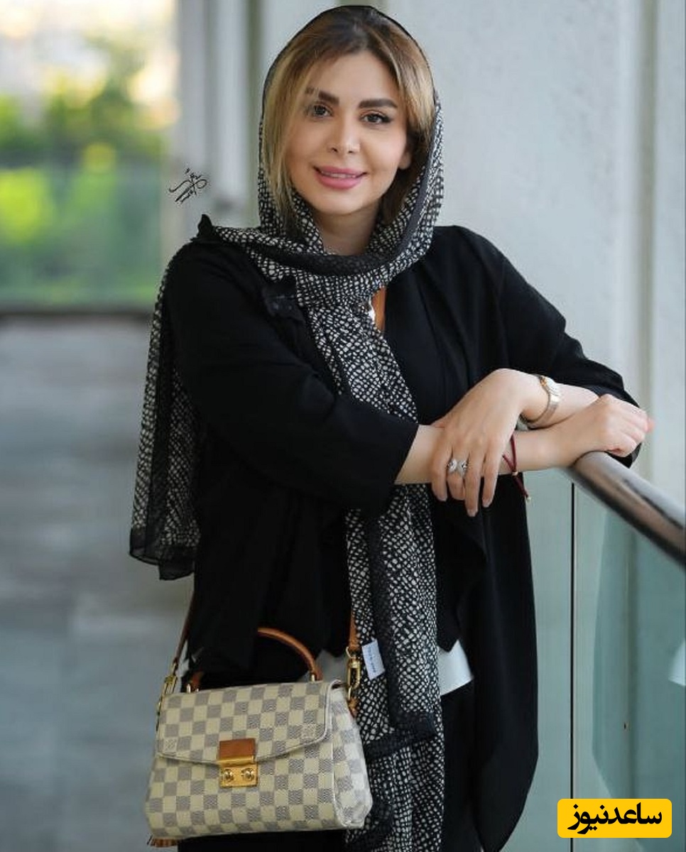 حفظ حجاب به سبک نجمه جودکی !!! خلاقیت جالب نجمه جودکی برای حفظ حجاب سوژه کاربران فضای مجازی شد!