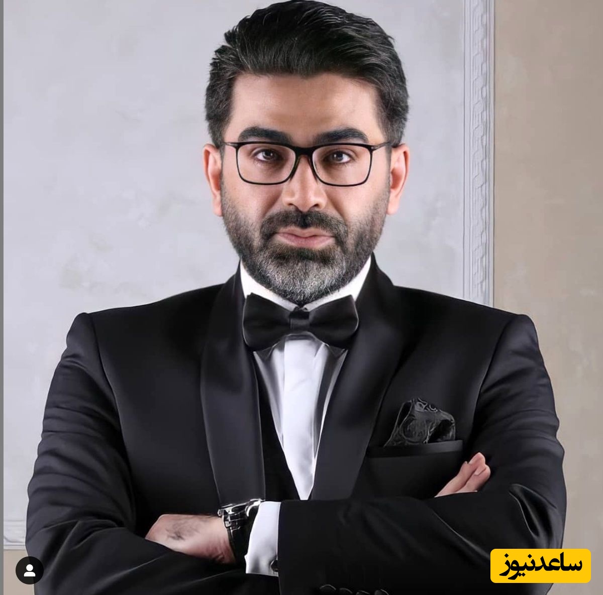 ژست جذاب و نگاه خاص فرزاد حسنی سوژه عکاسان شد!