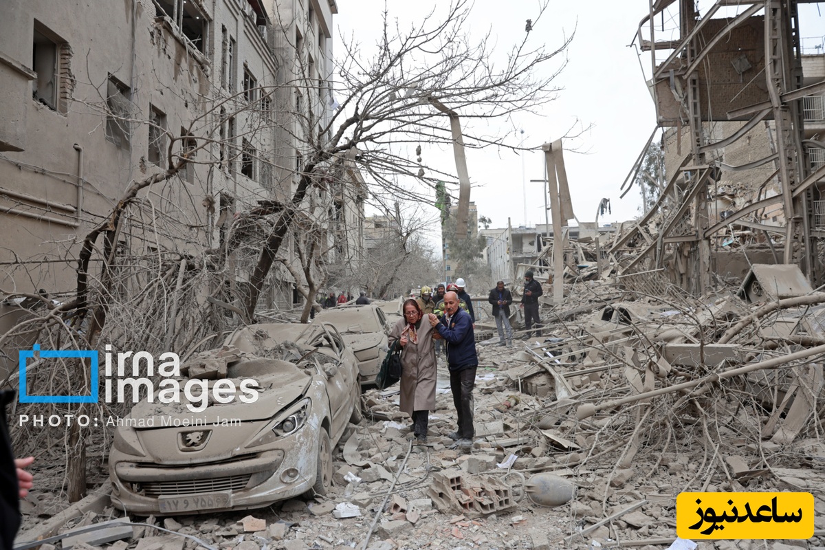 ویرانی مناطق مسکونی