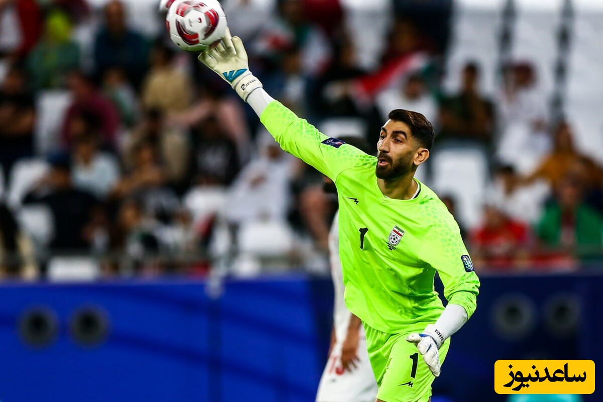 بیرانوند: من قلق پرتاب با دستم رو به دروازه بان ها میگم ولی اونها یاد نمیگیرن،چون ...