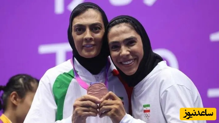 (عکس) شکست حریف آمریکایی مقابل شهربانوی ایران/ بزن که خوب میزنی👌