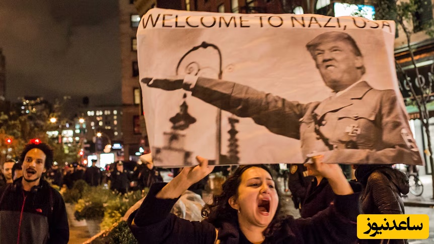 (ویدیو) آزادی بیان به سبک آمریکا/ مرد رو به خاطر حرف‌های زنش در مورد اسرائیل تهدید می‌کنند/ در روز روشن مثل دزدان دریایی کشتی میدزدند.....