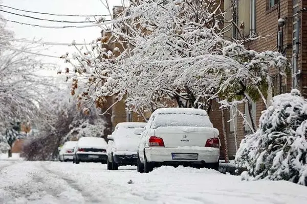 بارش باران و برف و وزش باد شدید در غرب و نوار شمالی