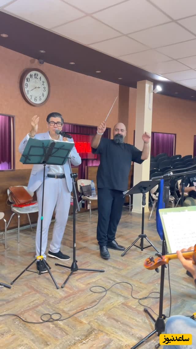 (ویدیو) تمرین کنسرت باشکوه و بی نظیر سالار عقیلی/فوق العادست😍👌