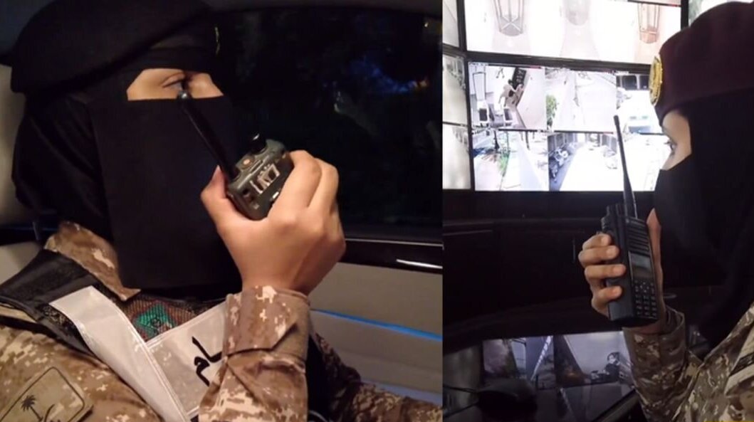 (ویدئو) نیرو‌های زن ویژه تامین امنیت اماکن دیپلماتیک در عربستان