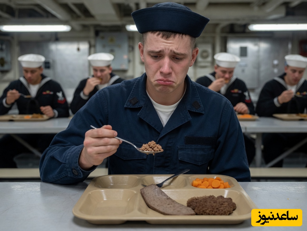 آمریکا، ابرقدرتی که در سیر کردن شکم سربازانش مانده؛ وقتی تفنگداران دریاییِ ناو آمریکا به نان خشک محتاج می‌شوند!+فیلم