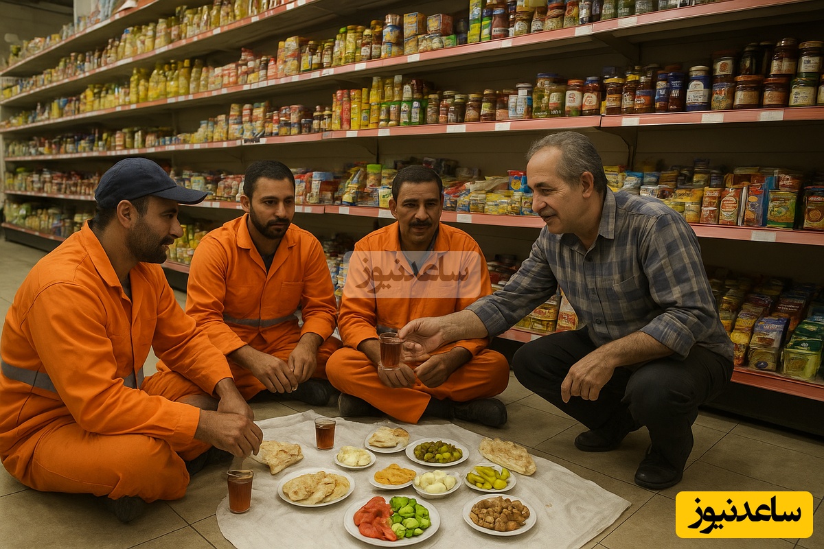 این بقال باصفای شیرازی 20 ساله که هر روز صبح، دل رفتگرها رو با یه صبحانه شاد می‌کنه+ویدیو/ کاری که فقط از یه دلِ بزرگ برمیاد ❤