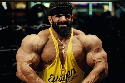 فیگور گیری هادی چوپان بعد از ریزش 1 میلیونی پیجش + فیلم / انگیزه گرگ پارسی خیلی بالاس