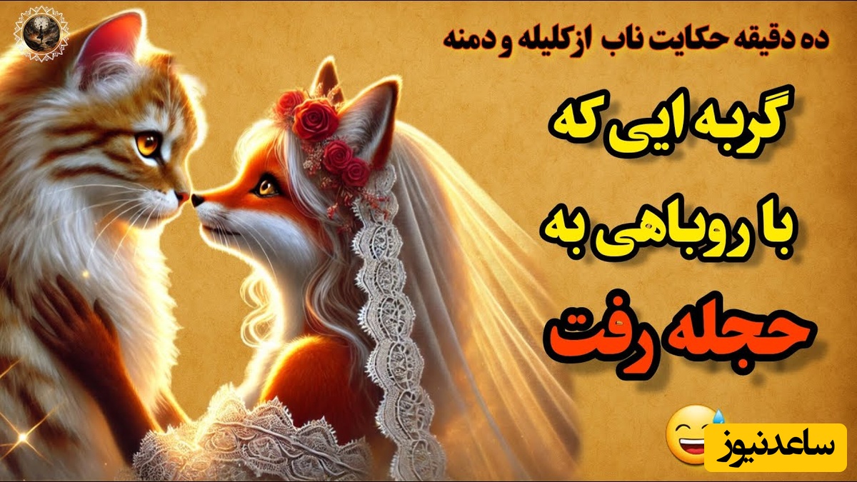 حکایت‌های خواندنی/شیرین‌ترین داستان کلیله و دمنه؛ ازدواج گربه شیرافکن و روباه