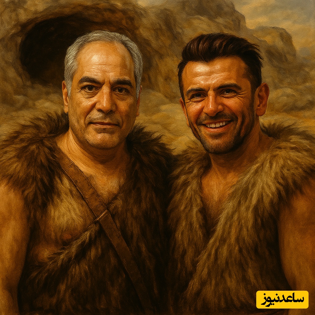 (ویدئو) اگه سوپراستارای سینمای ایران رو با ماشین زمان به دوران ماقبل تاریخ ببریم به نظرتون چی میشه؟! / مهران مدیری تو اون دوران هم اول به فکر شکمشه😂