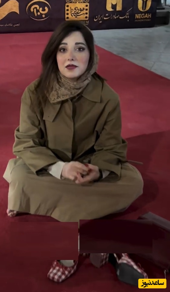 حاشیه داغ و شکار لحظه‌های ویژه نهمین جشن عکاسان: روشنک گرامی : بلد نبودم پاشنه بلند بپوشم😂