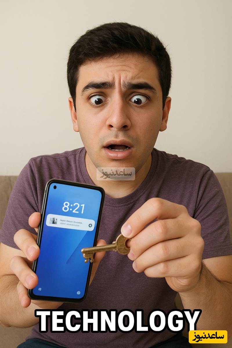 فیلم/خلاقیت خنده دار نوجوان ایرانی در تعمیر گوشی با کلید شاهکاریه واسه خودش/ بفرما تکنولوژی وطنی😂