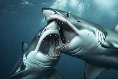 مستند حیات وحش/ رازبقا: نبرد دلهره آور دوکوسه‌ بزرگ در اقیانوس+فیلم