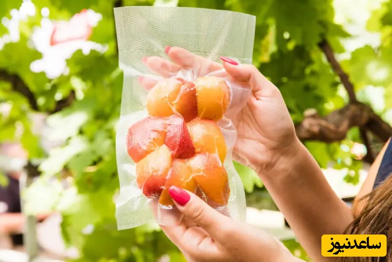 پاکت بسته بندی انگور