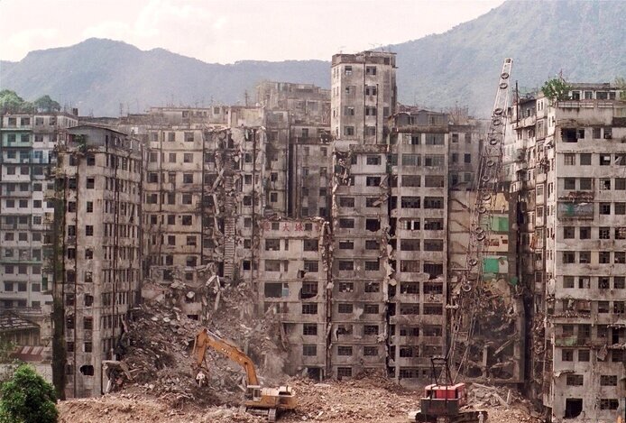  تصویری از تخریب شهر