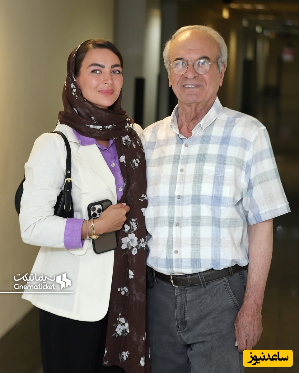 رضا نیکخواه و دخترش