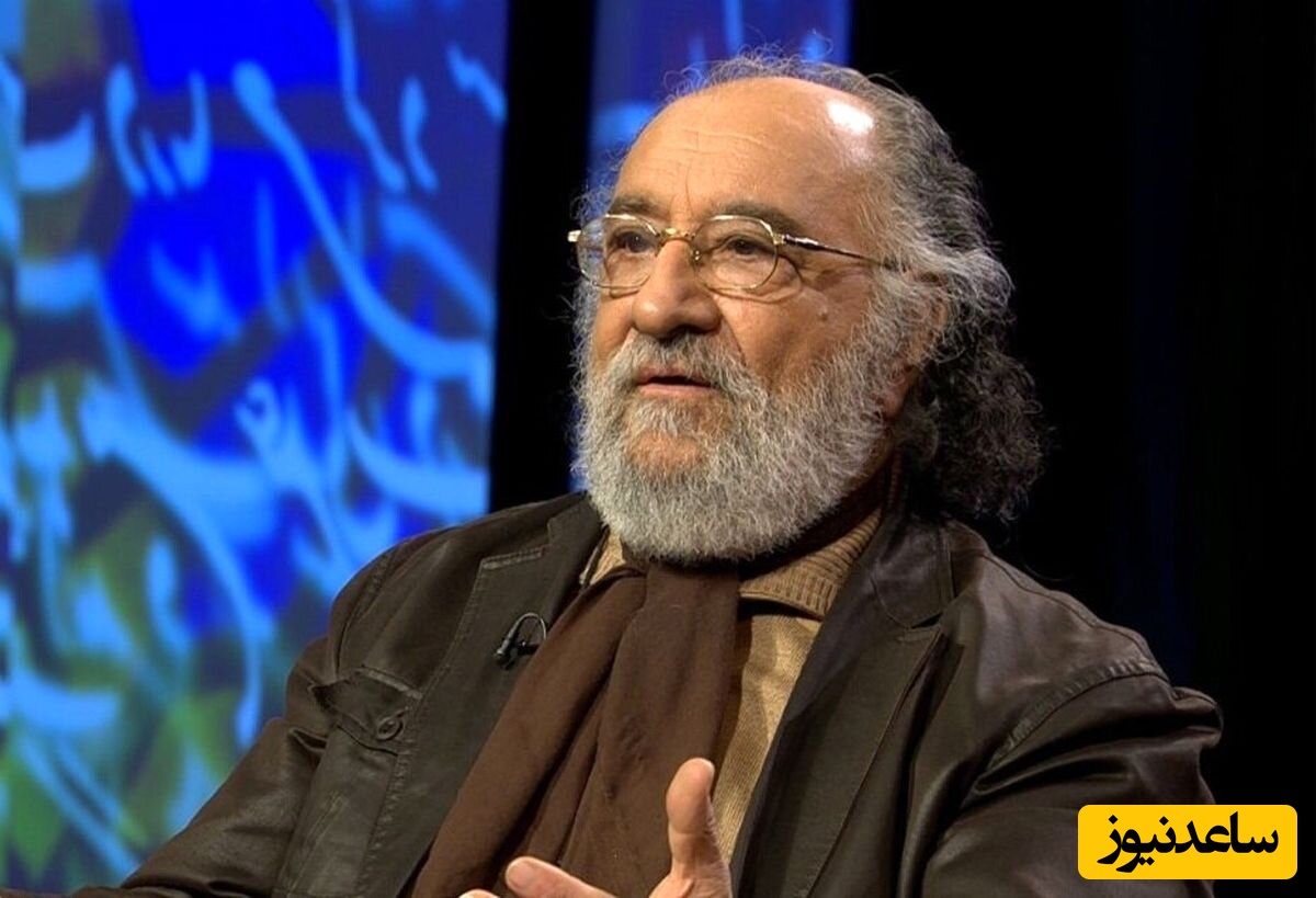 چهرۀ «داریوش ارجمند» در 45 سالگی در پشت‌صحنه یک فیلم؛ سال 68