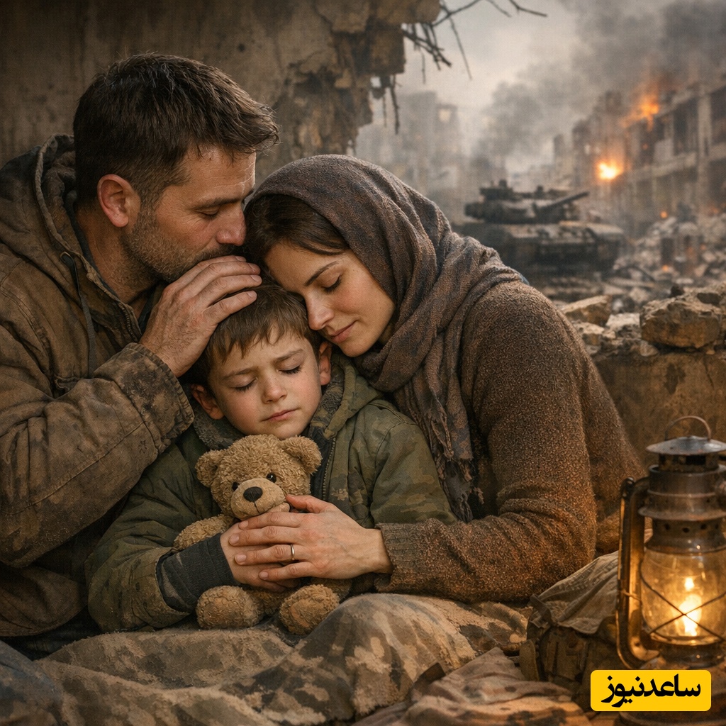 اینفوگرافیک اثرات جنگ بر کودکان + نکاتی برای والدین جهت کاهش اضطراب فرزندان