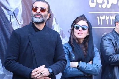 نگاهی به تیپ و استایل بازیگران ایرانی در مراسم تشییع هادی مرزبان/ نیکی مظفری، بهاره رهنما، شیوا مکینیان، فرهاد آئیش و مائده طهماسبی، رها خدایاری، شهره سلطانی، مجید مظفری و...