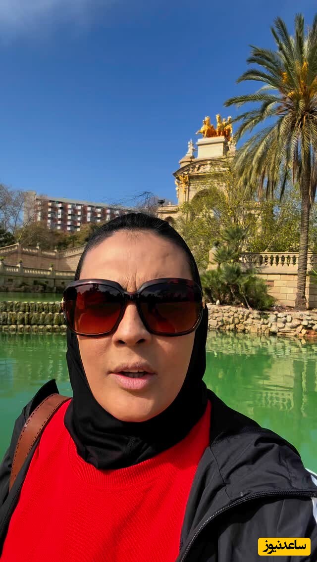 شعرخوانی زیبا و باحال شهربانو منصوریان برای زادگاه مادریاش سمیرم در قلب اسپانیا/ ژن اصیل ایرانی یعنی همین+فیلم
