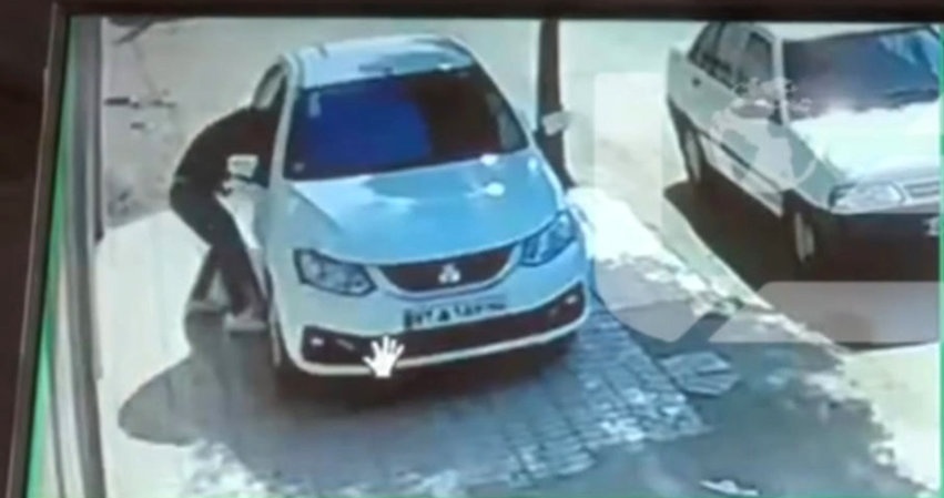 عجیب‌ترین سرقت ضبط خودرو فقط در کمتر از 20 ثانیه در بلوار کشاورز مشهد / اگر فیلم دوربین مداربسته نبود عمرا کسی باور میکرد