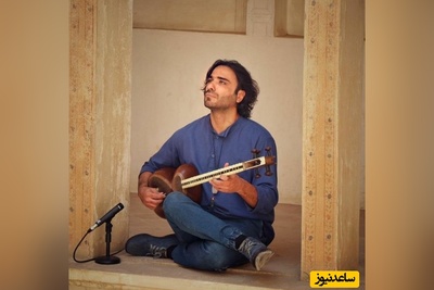 تارنوازی علی قمصری در کنار نیروگاه برق دماوند