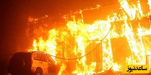 ویدیو آتش سوزی وحشتناک خیابان ولیعصر تهران/ ببین چه بلایی سر ساختمان اومده!