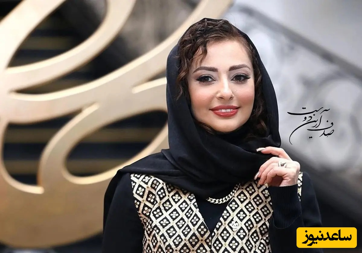 لباس پرزرق و و برق و اعیونی نفیسه روشن تو یه جو عاشقانه/ معلوم نیس کی همچین تولد رمانتیکی برای خانم گرفته!