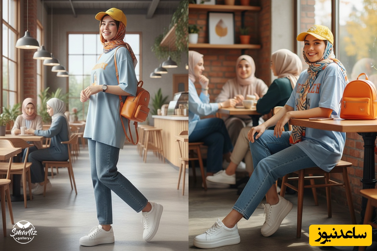 استایل کافه گردی با انواع لباس راحتی زنانه