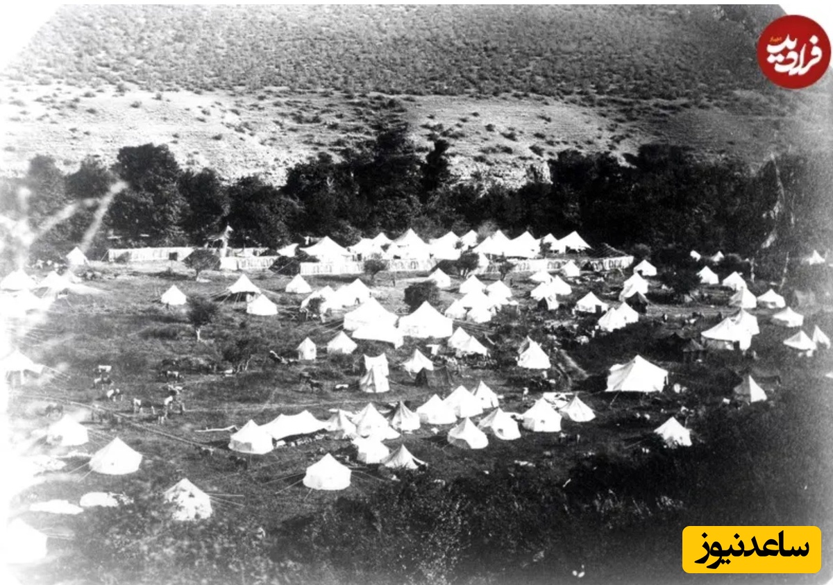 اردوی سلطنتی در «مرزنآباد»