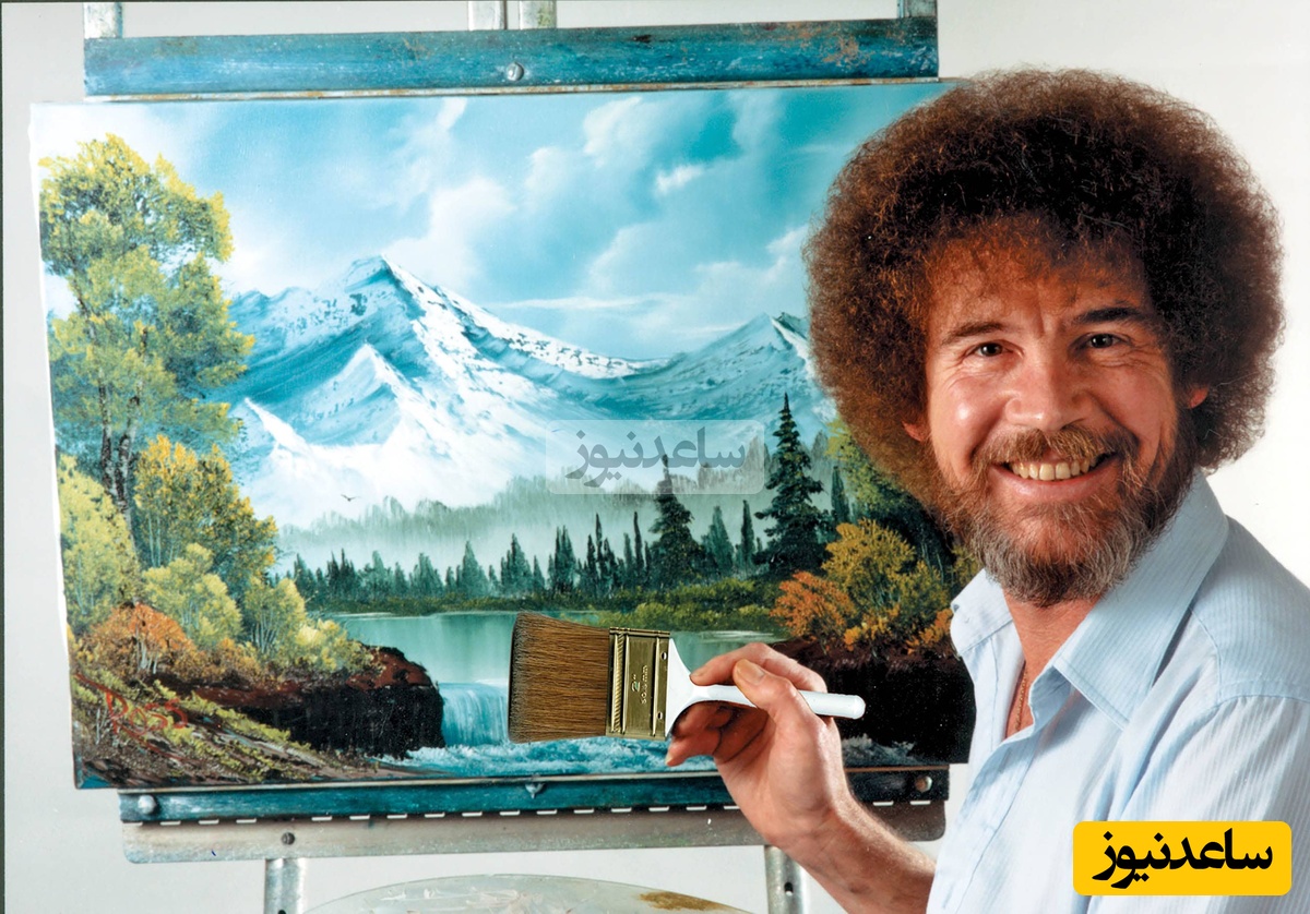 نقاش معروف تلویزیون "باب راس" رو یادتونه؟؛سخنان سوزناک باب راس حین نقاشی که بعد از فوت همسرش کشید+ ویدئو