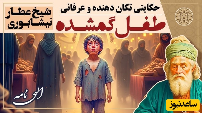 تکان‌دهنده‌ترین داستان کوتاه الهی نامه عطار نیشابوری؛ طفل گمشده