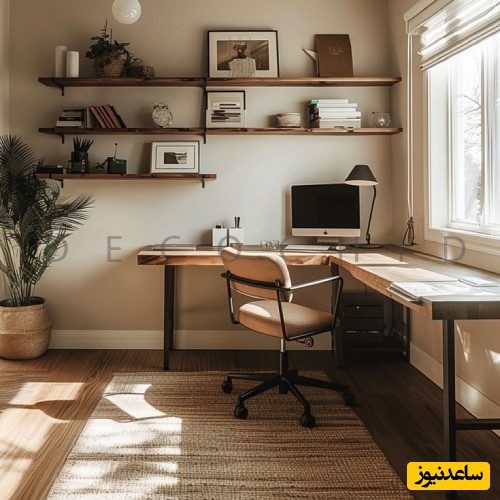 چیدمان اتاق مطالعه