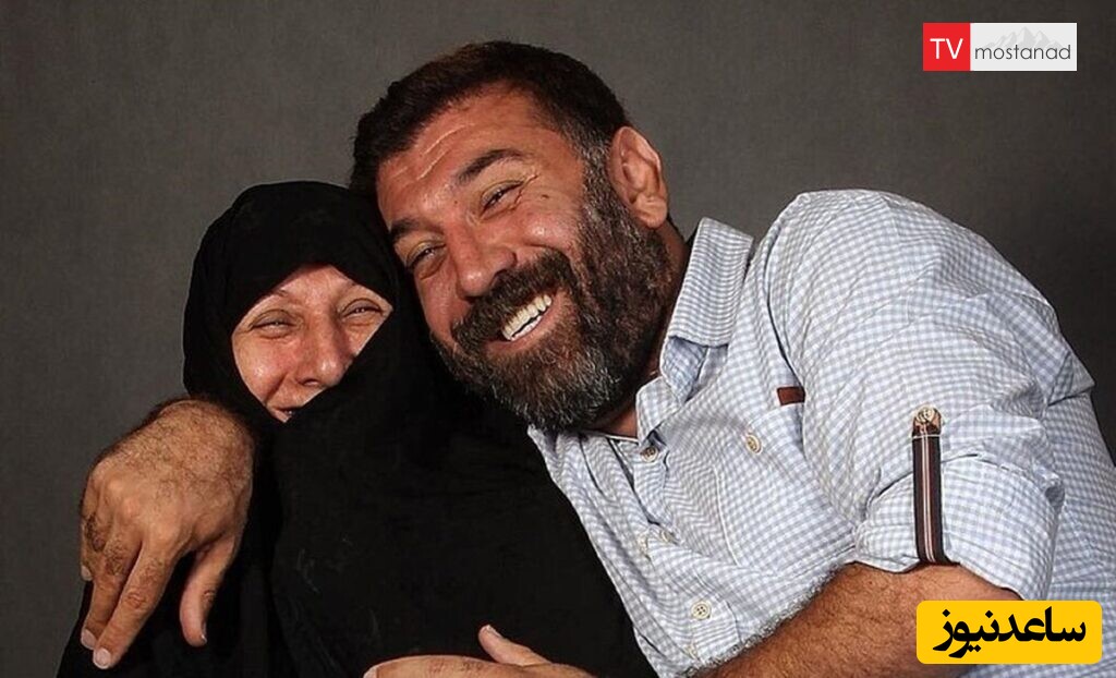 علی انصاریان و مادرش