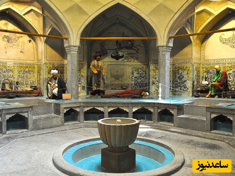 راز حمام شیخ بهایی بلاخره کشف شد؛ حمامی 300 سال فقط با یک شمع آب را گرم می کرد