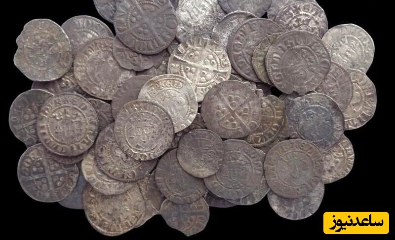  سکه‌های قرون وسطایی از زمان سلطنت ادوارد اول در انگلستان بین 1272 و 1307