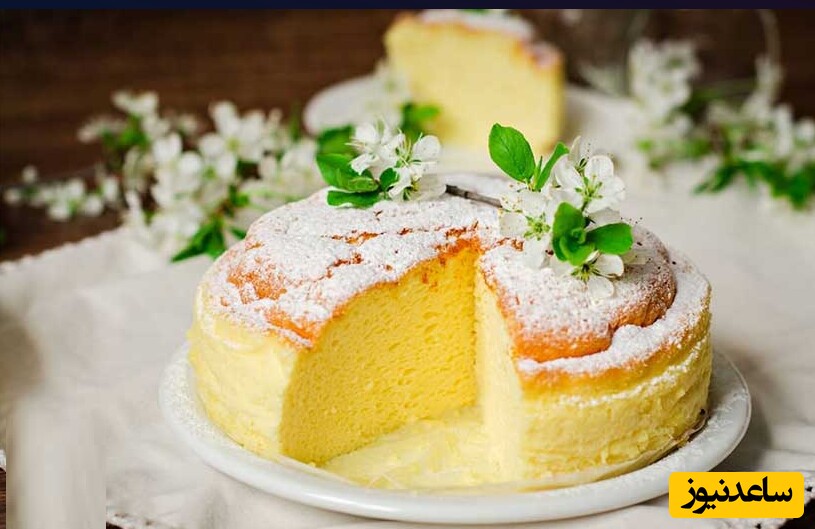 طرز تهیه چیزکیک ژاپنی، یا بافت فوق نرم و سبک/ حتی کسایی که از چیز کیک متنفرن عاشقش میشن👌