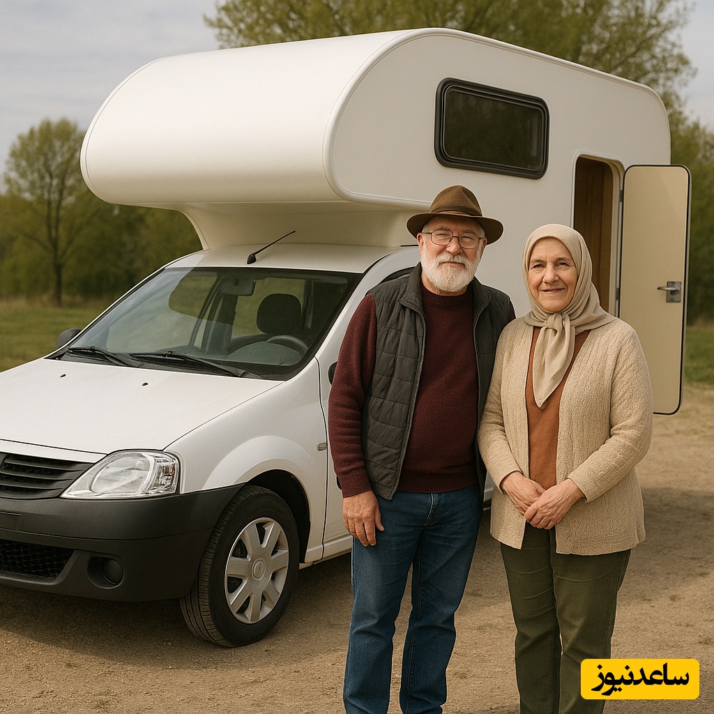 خلاقیت خواهر و برادر خوش ذوق برای تبدیل خودرو ال 90 به کمپر، دیگه آقایون بازنشسته‌ جای هیچ بهانه ای نیست با خانمت باید بری سفر🤣 / هنر نزد ایرانیان است و بس