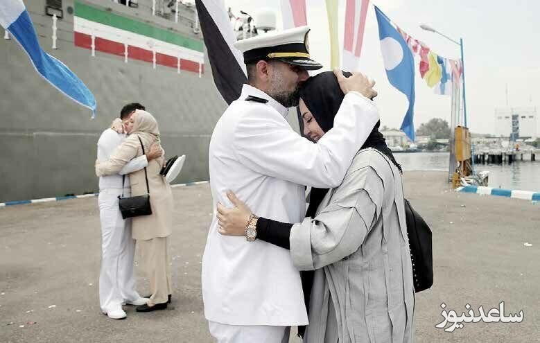 آغوش عاشقانه افسران دریادل ناوگروه 86 ارتش