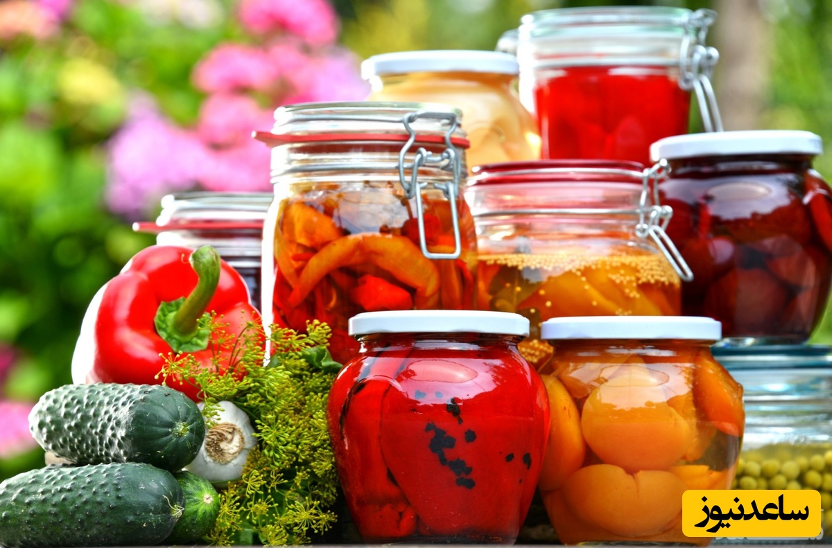 طرز تهیه ترشی انواع میوه که سه سوته آماده میشه+ عکس